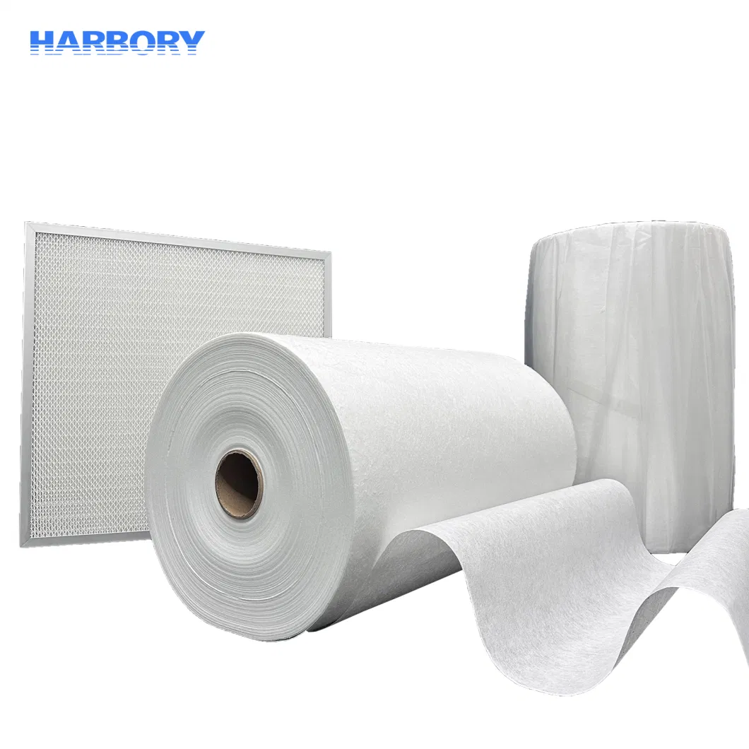 Air Filtration M6 F7 F8 F9 H10 H11 Polypropylene PP Melt Blown Air Filter Media